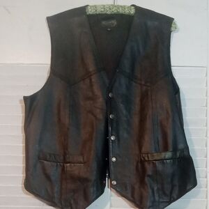 Genuine Leather SCULLY Vest